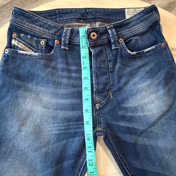 Diesel Larkee Regular Straight Button Fly Stretch Jeans. - Picture 12 of 16